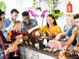 Apéro dînatoire : une formule idéale pour un afterwork