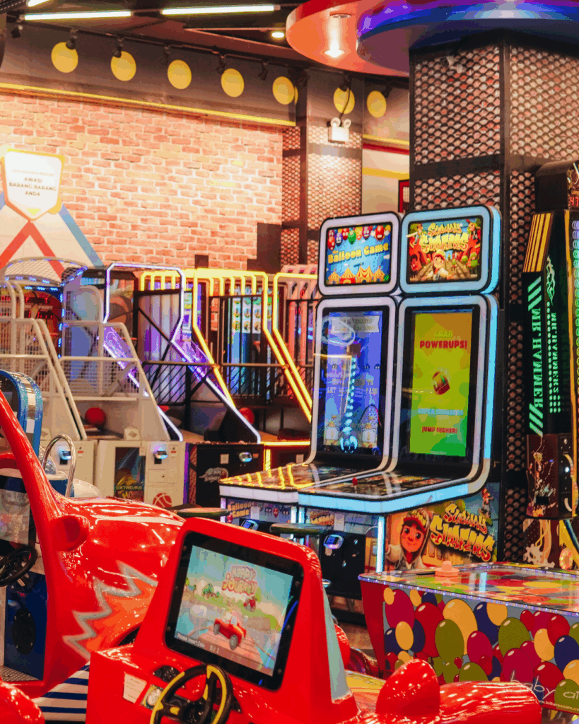 jeux d'arcade - idée original repas d'entreprise - crior traiteur entreprise