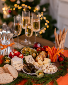 Buffet de Noël en entreprise