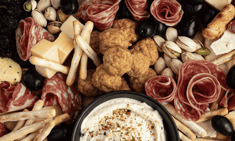 apéritif dînatoire plateau fromage et charcuterie Crior